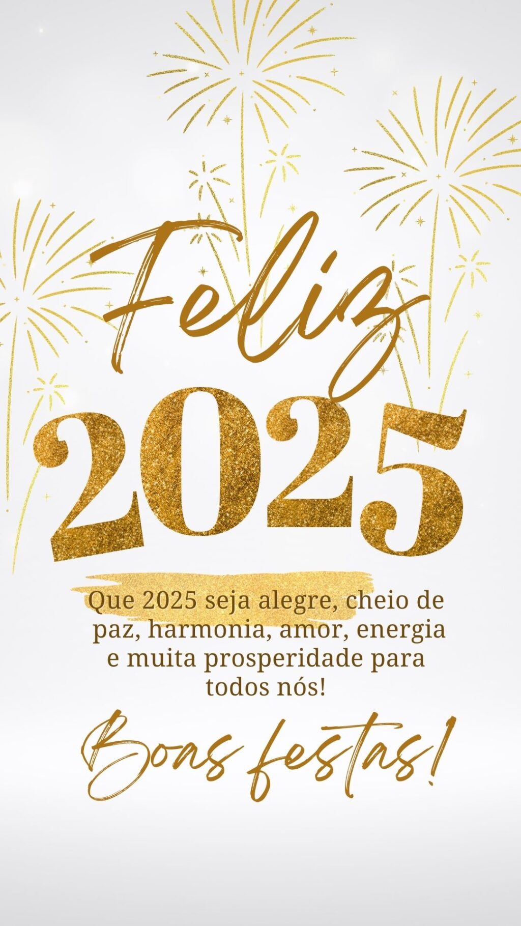 Como Fazer um Cartão Mensagem de ano Novo 2025 no Canva