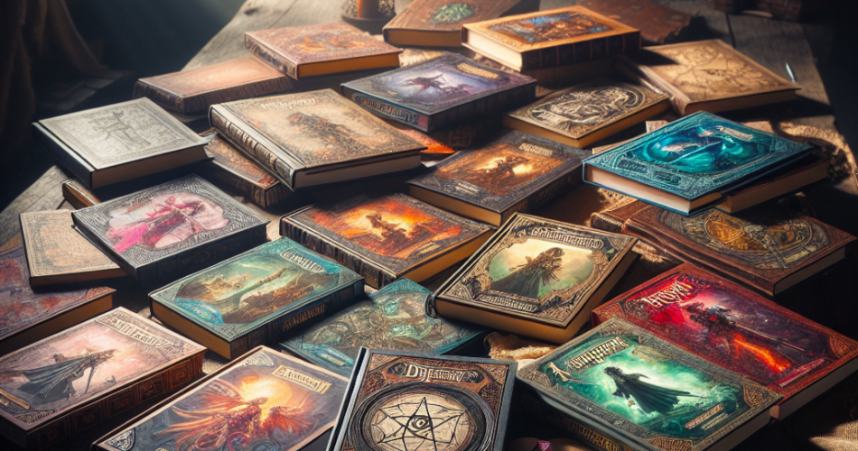 Solve epic worlds with the best RPG books: an unforgettable journey!