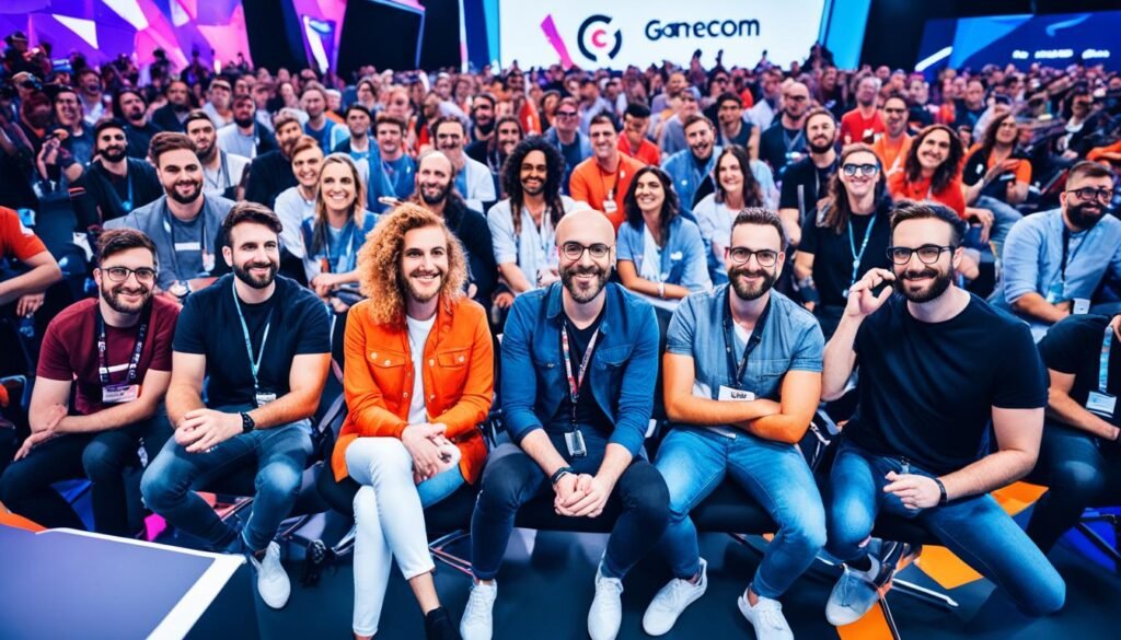 criadores de conteúdo marcam presença na gamescom latam 2024