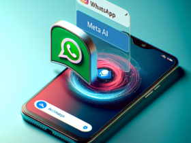 WhatsApp quick access shortcut to Meta AI on Android