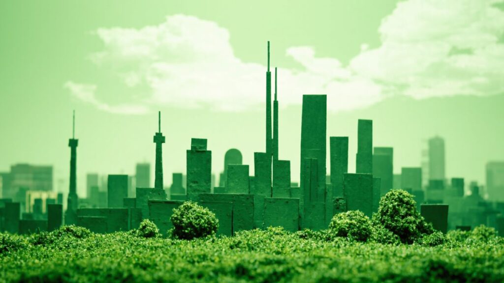 empresa sustentável usando tecnologia verde