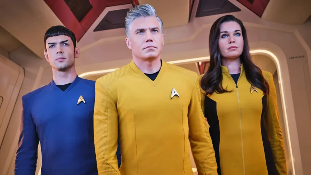 filme da franquia Star Trek feito para a televisão