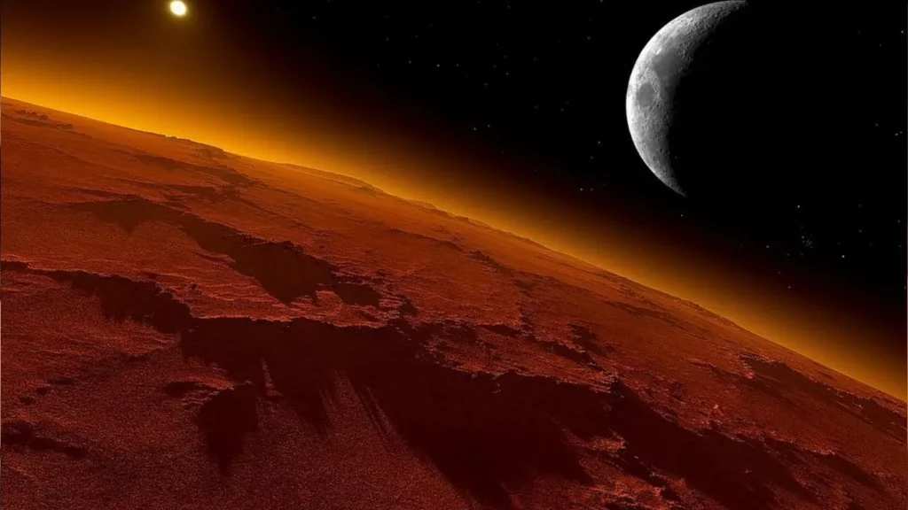 Planeta vermelho marte