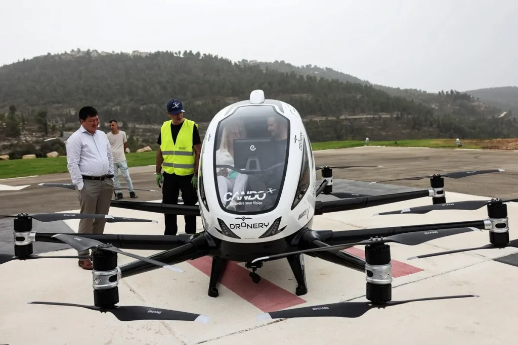 EHang 216S: O Táxi Voador
