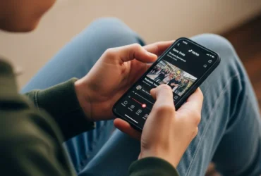 como salvar video do tiktok