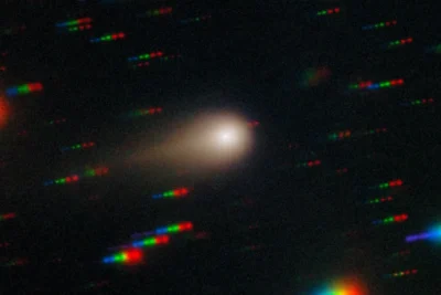 cometa 3i atlas a imagem de um visitante interestelar crescendo