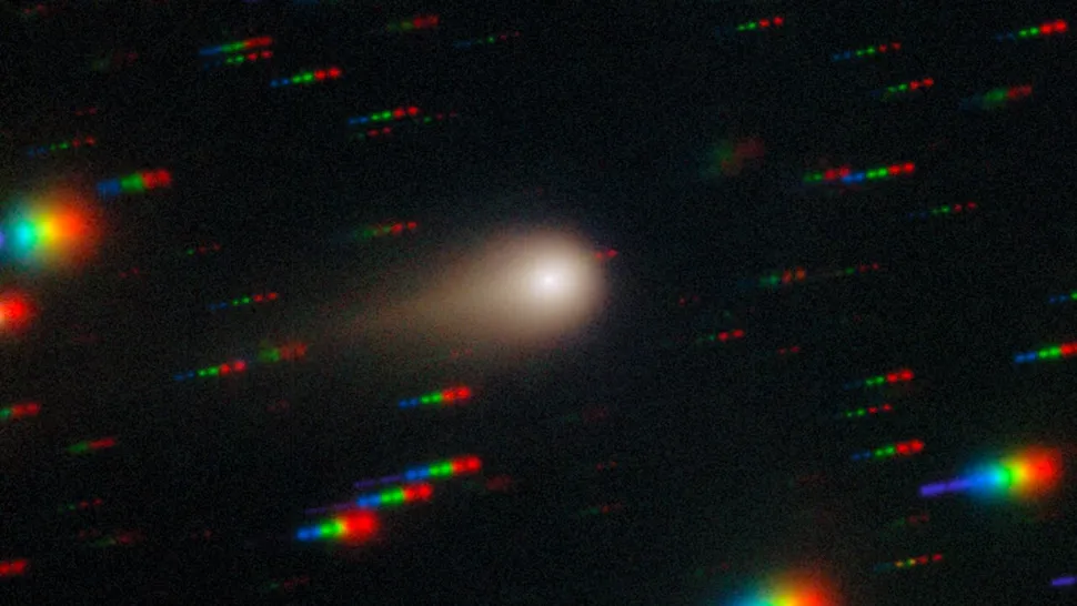 cometa 3i atlas a imagem de um visitante interestelar crescendo