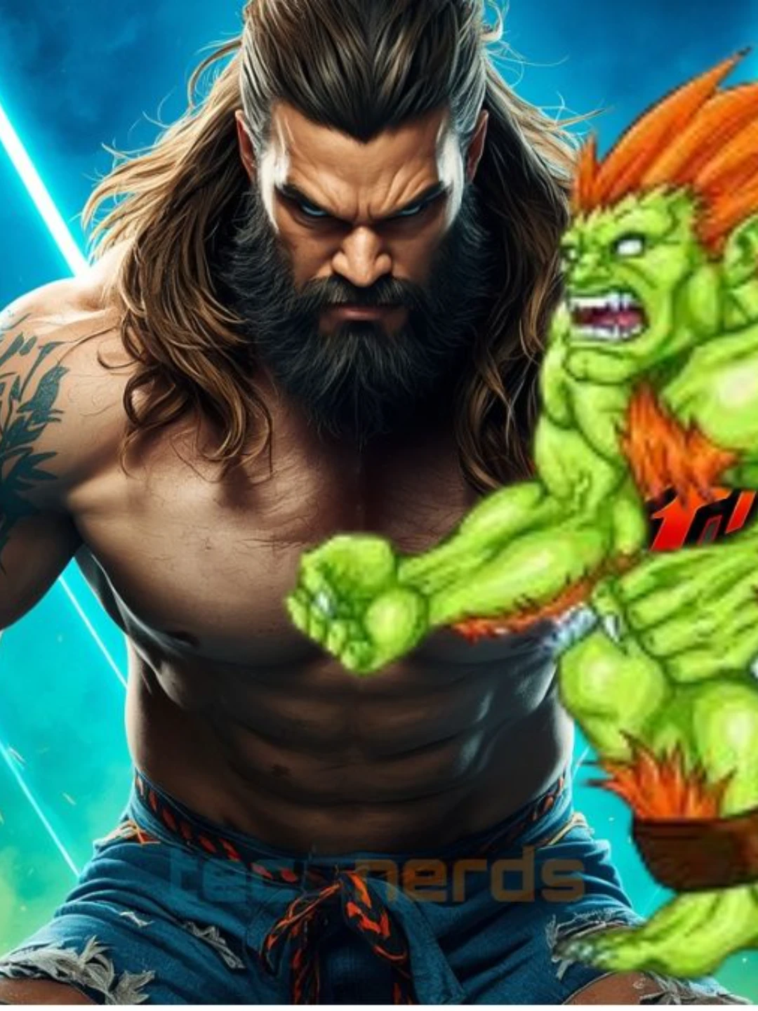 Jason Momoa é o novo Blanka em Street Fighter 2026!