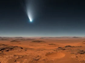 Rover da NASA capta cometa interestelar gigante em Marte