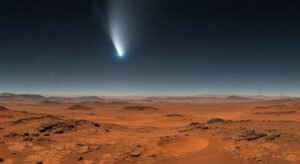 rover da nasa capta cometa interestelar gigante em marte