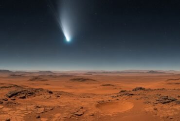 rover da nasa capta cometa interestelar gigante em marte
