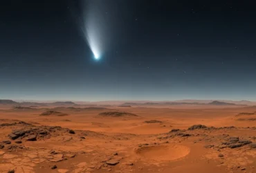 Rover da NASA capta cometa interestelar gigante em Marte 13 Rover da NASA capta cometa interestelar gigante em Marte