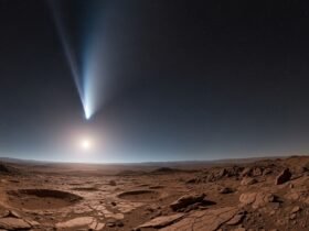 rover da nasa fotografa cometa interestelar 3i atlas em marte