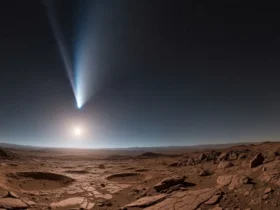 Rover da NASA fotografa cometa interestelar 3I ATLAS em Marte