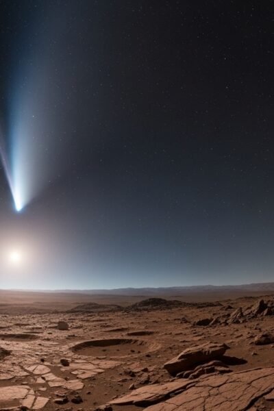 rover da nasa fotografa cometa interestelar 3i atlas em marte