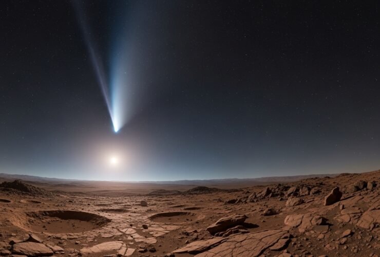 Rover Da Nasa Fotografa Cometa Interestelar 3I Atlas Em Marte 18 rover da nasa fotografa cometa interestelar 3i atlas em marte