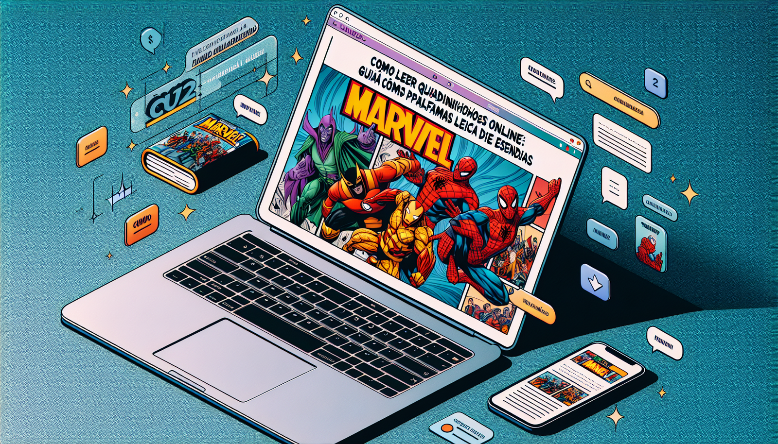 como ler quadrinhos marvel online: plataformas legais e dicas essenciais