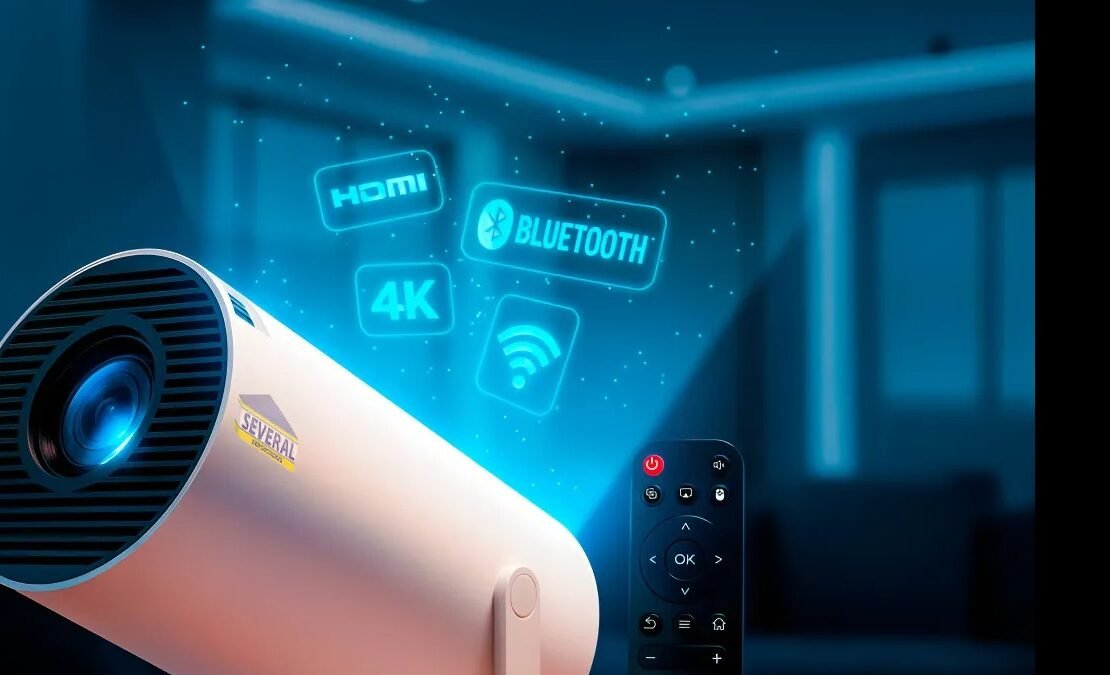 mini projetor para assistir filme