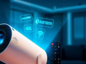 mini projetor para assistir filme