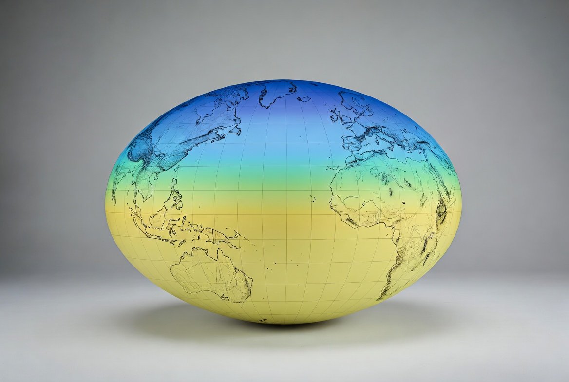 Terra Não É Redonda: Descubra A Verdadeira Forma Do Planeta 16 elipsoide: a versão matemática simplificada