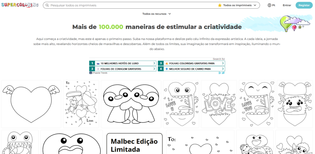 Os Melhores Sites De Desenho De Animais Para Imprimir E Colorir 3 sites de desenho de animais para imprimir e colorir