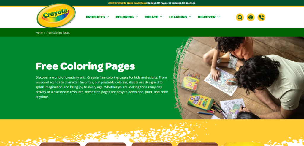 Os Melhores Sites De Desenho De Animais Para Imprimir E Colorir 4 site crayola de desenho