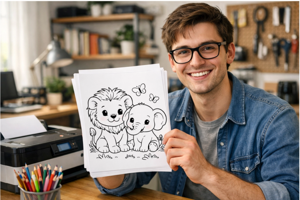 desenho de animais para imprimir e colorir ​