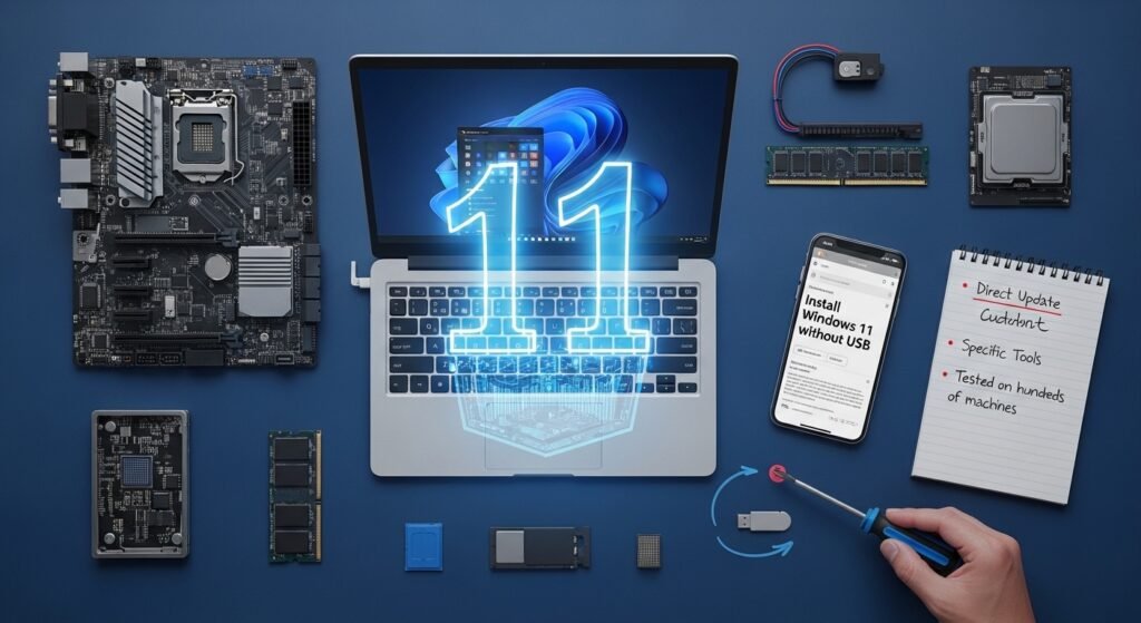 instalar windows 11 sem pendrive