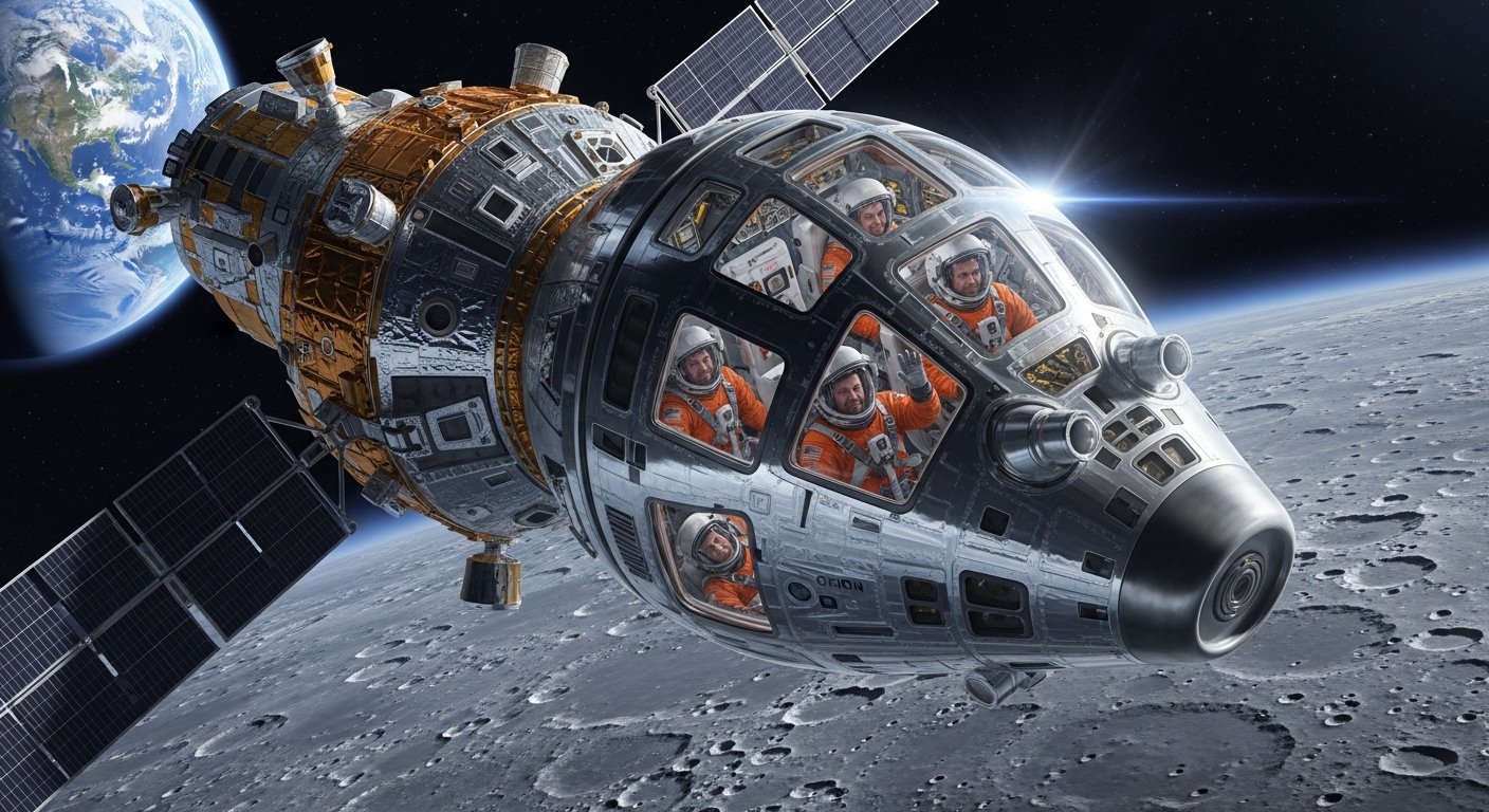 A Artemis 2: O Retorno Histórico Da Humanidade À Lua Está Próximo 1 a artemis 2: o retorno histórico da humanidade à lua está próximo