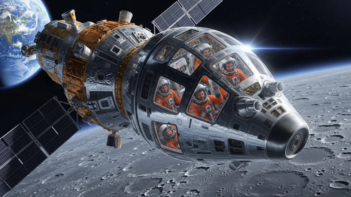 A Artemis 2: O Retorno Histórico da Humanidade à Lua Está Próximo 5 A Artemis 2: O Retorno Histórico da Humanidade à Lua Está Próximo