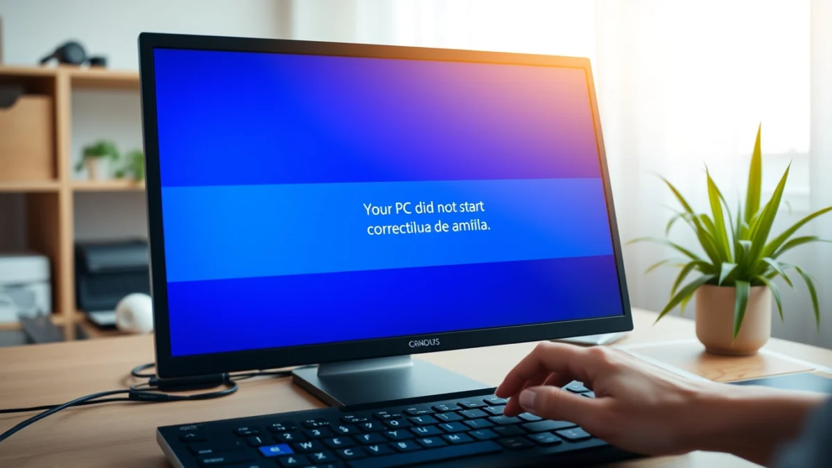 Seu Pc Não Iniciou Corretamente? Desvende O Mistério Agora! 1 seu pc nao foi iniciado corretamente
