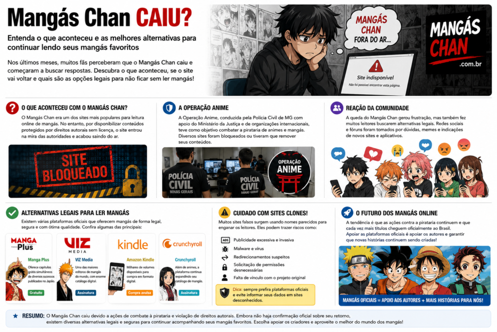 mangas chan caiu