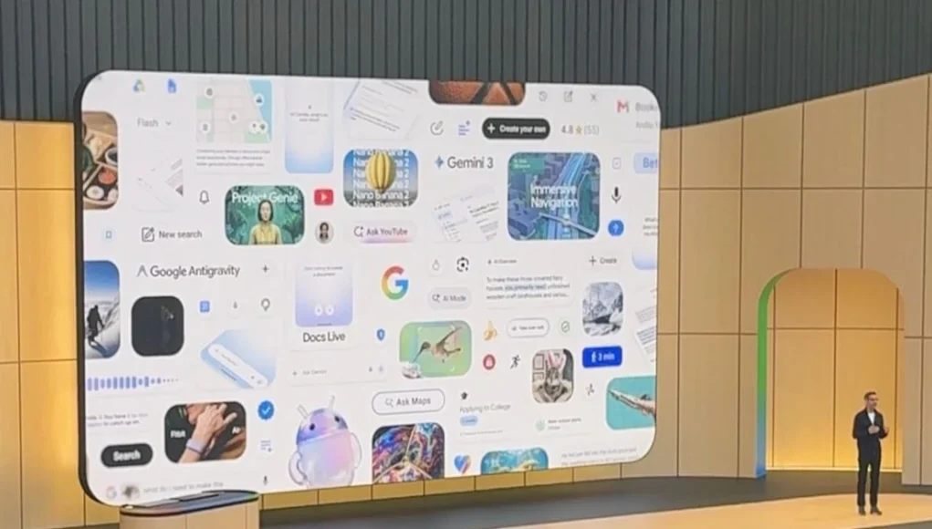 Nova busca do Google
