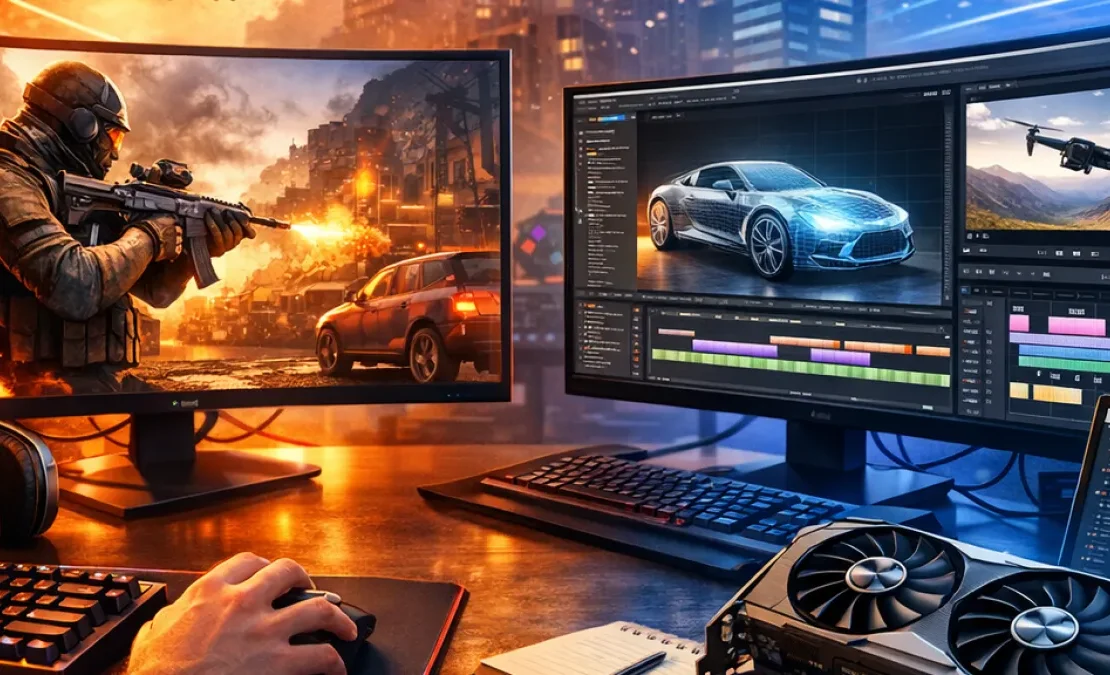 Benchmark de GPU: Testando o Desempenho em Jogos e Produtividade 8 Benchmark de GPU: Testando o Desempenho em Jogos e Produtividade