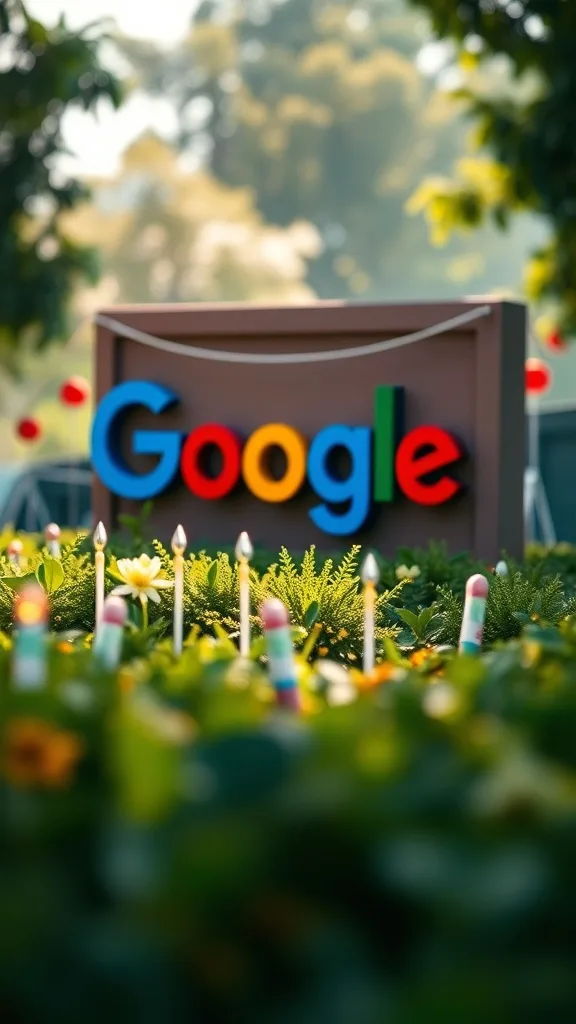 O curioso segredo do aniversário do google