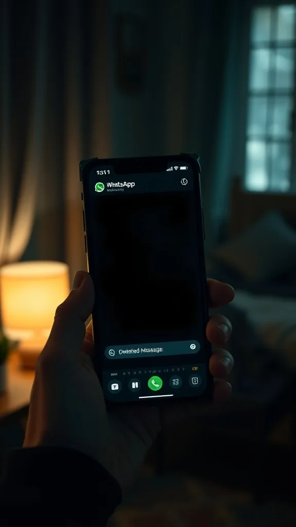 Mensagem apagada no WhatsApp: o que pode ser recuperado?