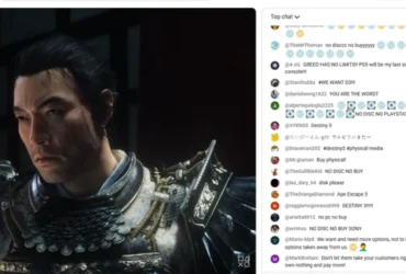 state of play da sony é tomado por protestos de fãs sobre mídia física e a franquia destiny