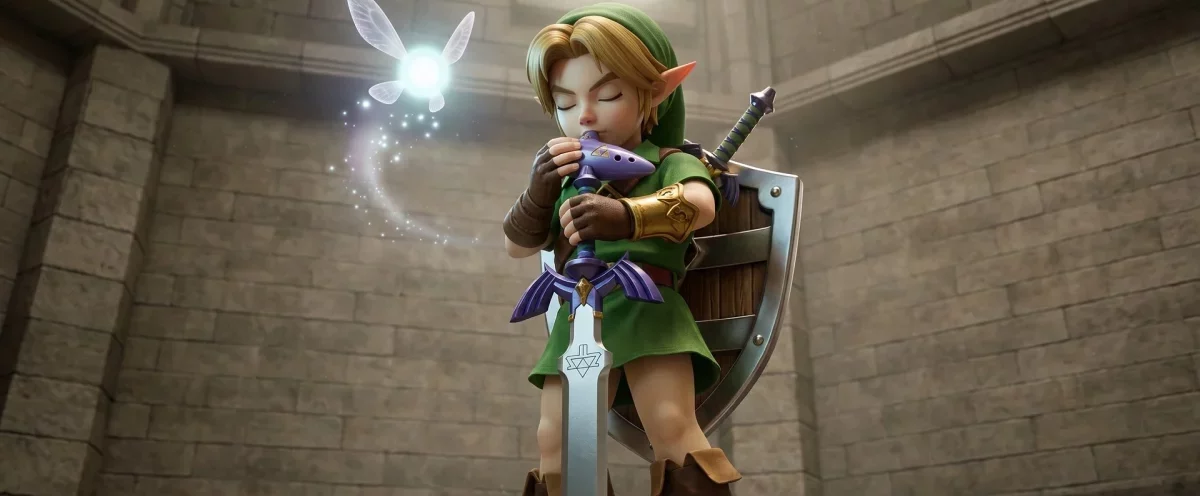 zelda: remake de ocarina of time ganha novidades sobre gameplay